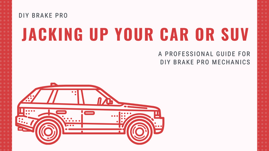 Jacking Up Your Car or SUV; a Professional Guide for DIY Mechanics